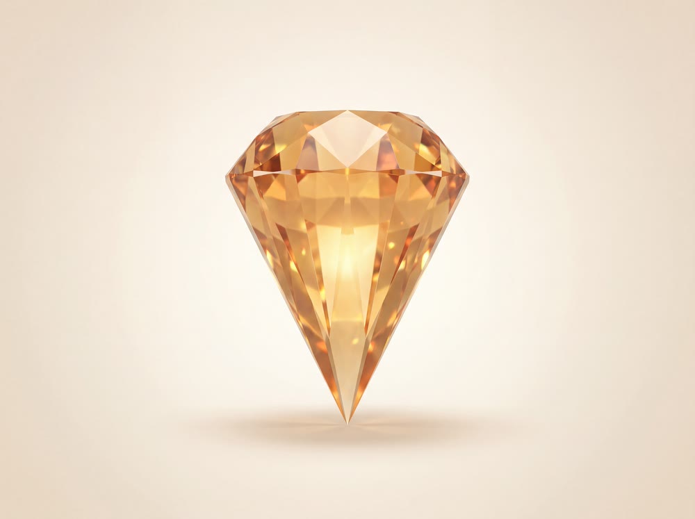 Diamante de valor cristalizado